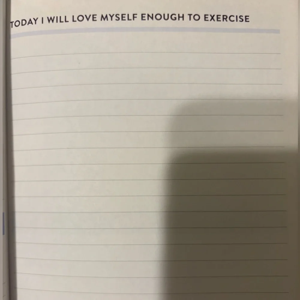 NEW motivational Fitness journal